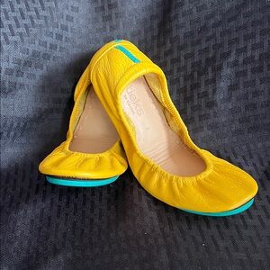 Tieks Mustard Yellow Ballet Flats